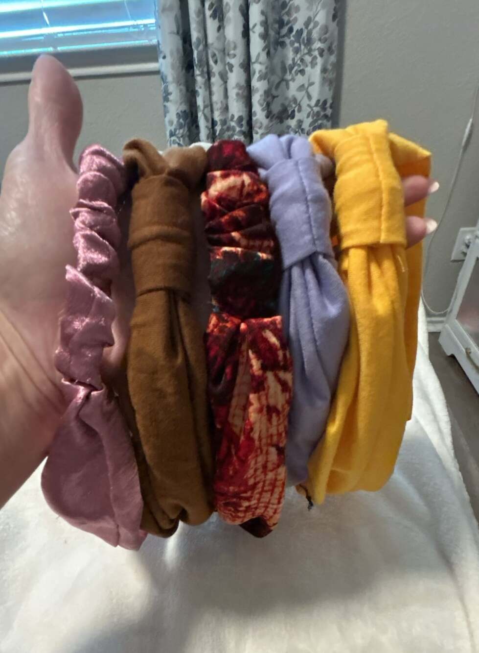 DRESHOW Knotted Headbands Set of 5 Multi-Color Hair Accessories